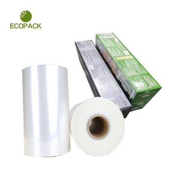 ECOPACK good quality Pof Heat Shrink Film For Plastic Bottle Packaging Skin Film Packing Material